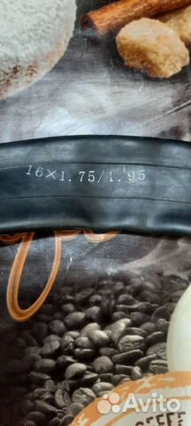 Велокамера бутиловая 16х175/1.95