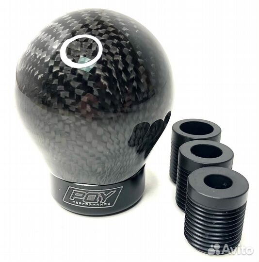 Ручка МКПП карбоновая шар