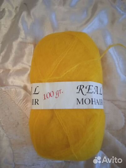 Пряжа для вязания мохер