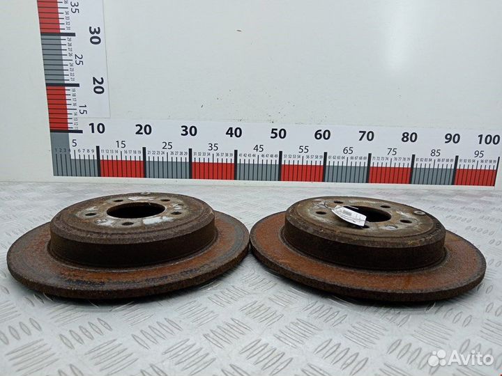 Диск тормозной задний для Peugeot-Citroen 607