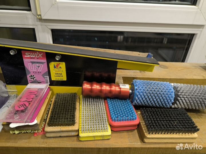 Подготовка беговых лыж, лыжный сервис