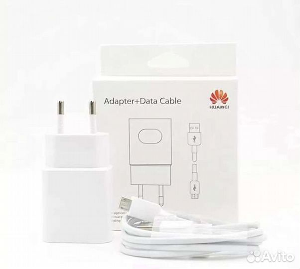 Зарядные кабель с блоком huawei