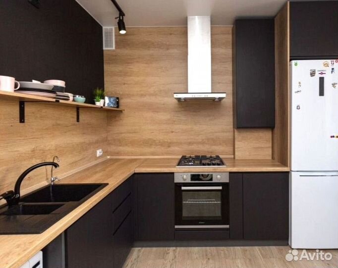 Кухня под потолок без первоначального взноса