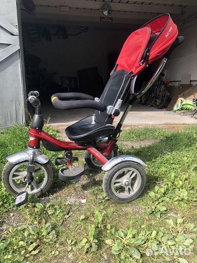Велосипед коляска с ручкой