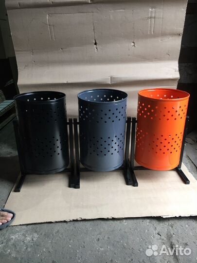 Урна металлическая уличная