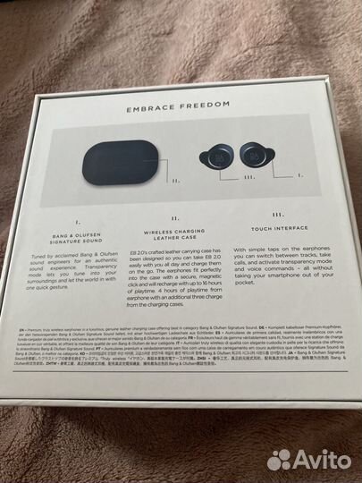 Наушники bang olufsen E8 2.0