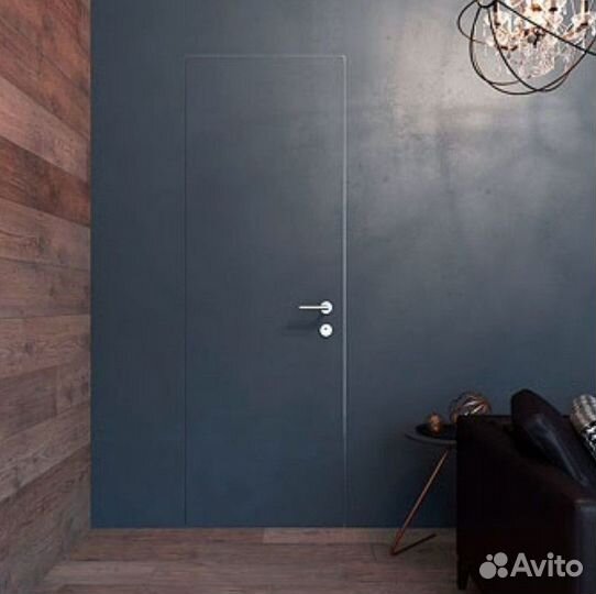 Скрытые двери межкомнатные под отделку