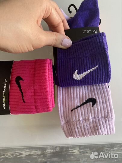 Носки Nike everyday x3 высокие