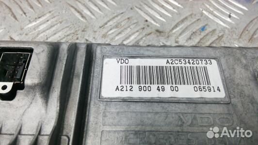 Монитор mercedes benz E-class W212 (BDN27JA01)