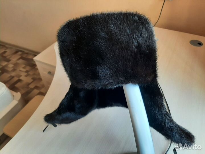 Норковая шапка мужская