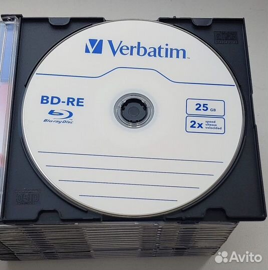 Диски Blu-Ray BD-R BD-RE 25Gb