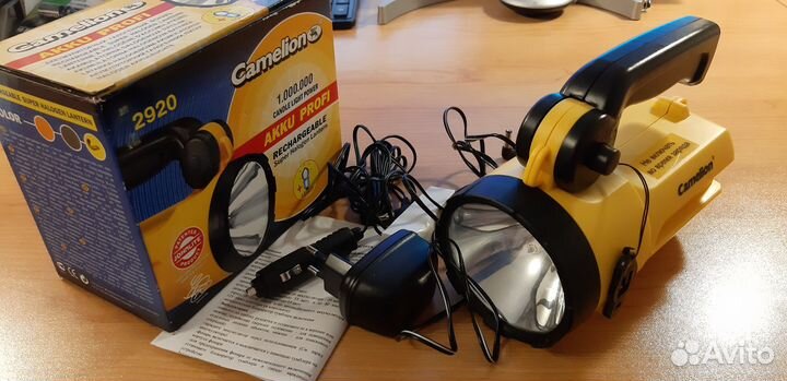 Фонарь Camelion 2920 Akku Profi