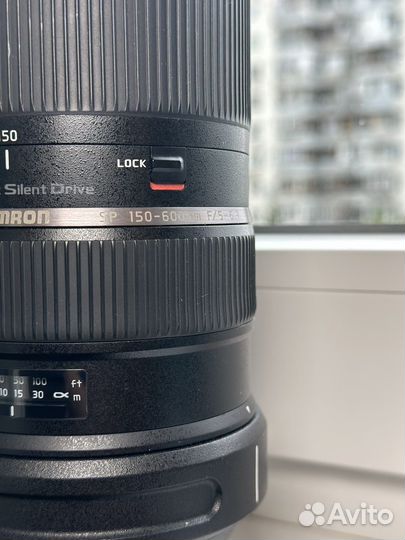 Объектив Tamron SP AF 150-600mm f/5-6.3 (A011) EF