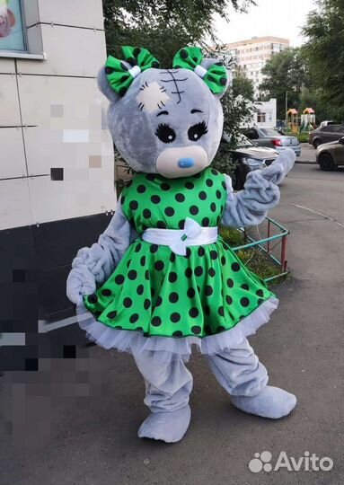 Ростовая кукла Мишка девочка