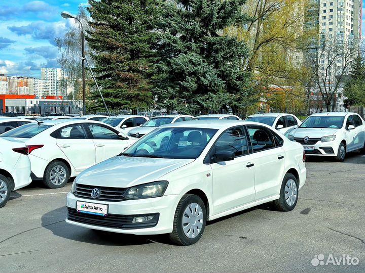 Volkswagen Polo 1.6 AT, 2019, 238 266 км