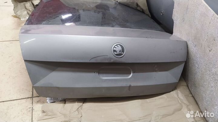 Крышка багажника skoda octavia а7 оригинал