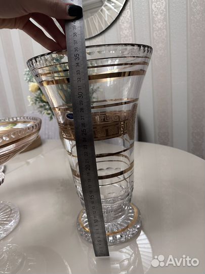 Ваза для цветов богемия