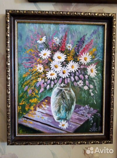 Картины худ.Карпова. Картина Рожь. Снегири