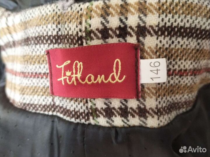 Пальто для девочки 146