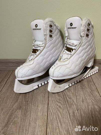 Коньки женские детские фигурные Nordway 35 размер