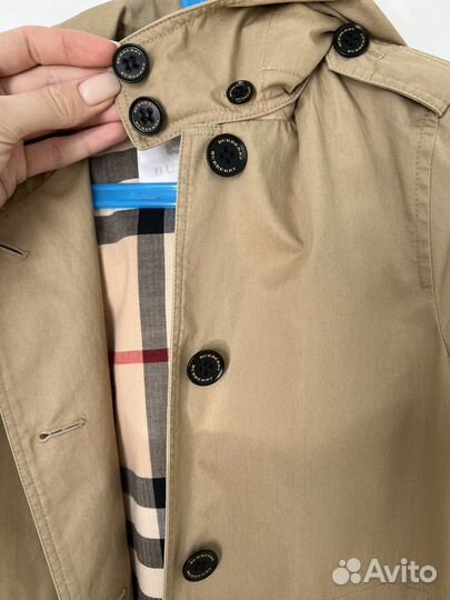 Тренч для мальчика burberry