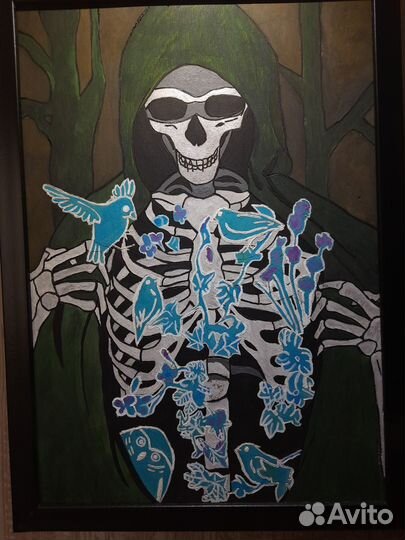 Интерьерная картина ручная работа