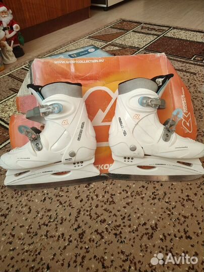 Раздвижные коньки 33. 34.35. размера
