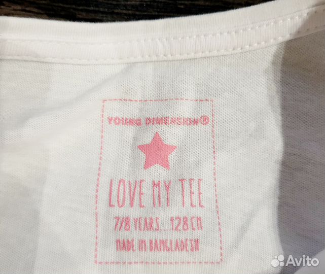 Лонгслив Новый на 7-8 лет