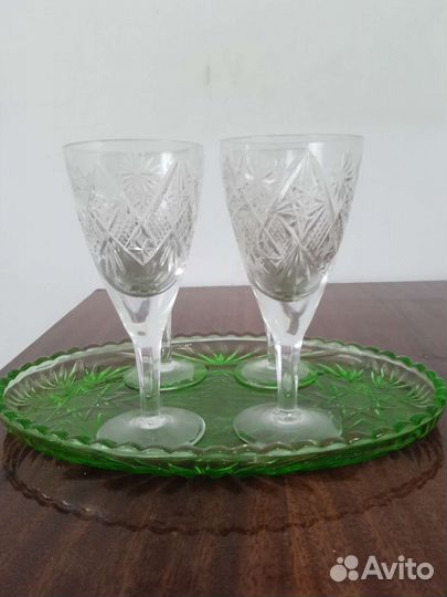 Хрустальные фужеры