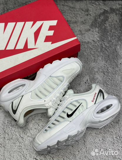 Кроссовки Supreme x Air Max Tailwind 4 White