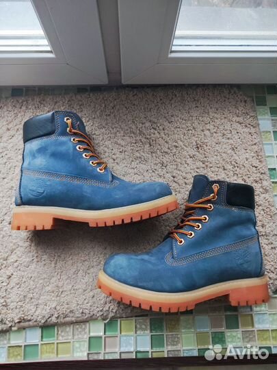 Ботинки Timberland натуральные зима