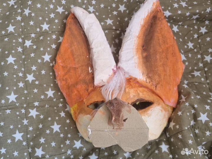 Маска для квадробики лиса