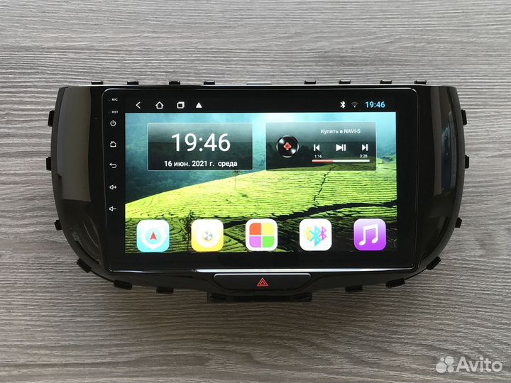 Магнитола Kia Soul SK3 с камерой