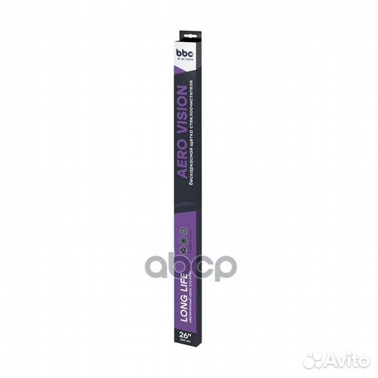 Щетка стеклоочистителя бескаркасная BiBiCare 65