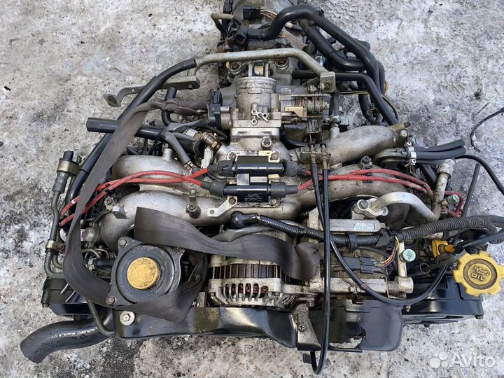 Двигатель EJ25D Subaru Legacy BG9 EJ25-075611