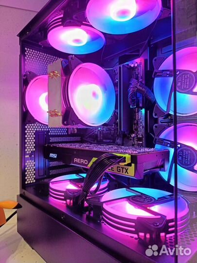 Игровой пк Ryzen 5500 + GTX1080ti 11GB