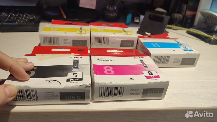 Картриджи для Canon-5 pgbk