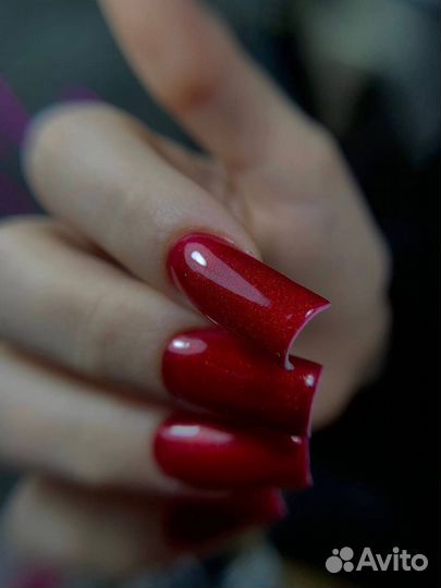 Маникюр с наращиванием