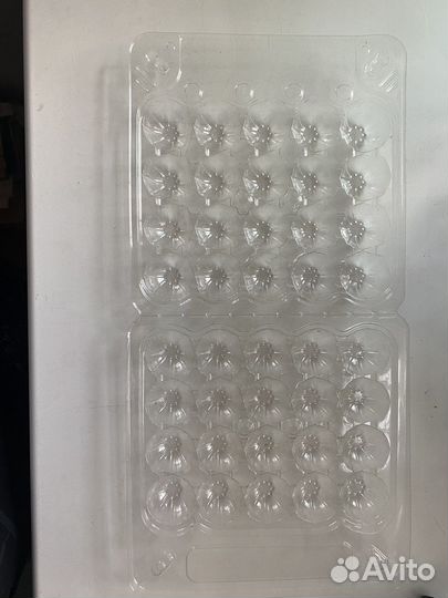 Упаковка под перепелиные яйца 20 ячеек