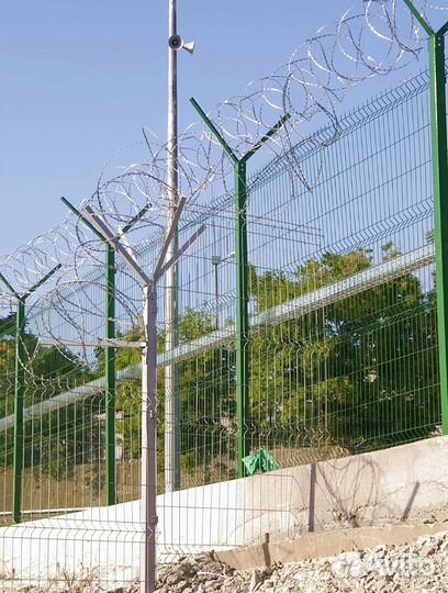 Забор из 3д сетки