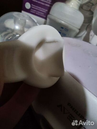 Молокоотсос Avent электрический ручной бутылочки