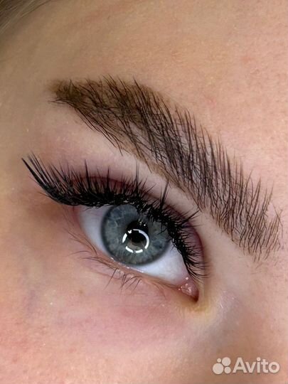 Наращивание ресниц риижт