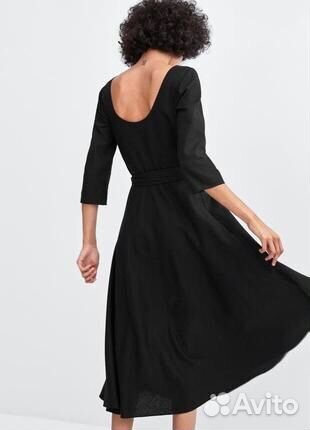 Платье Zara лен, 34 eur