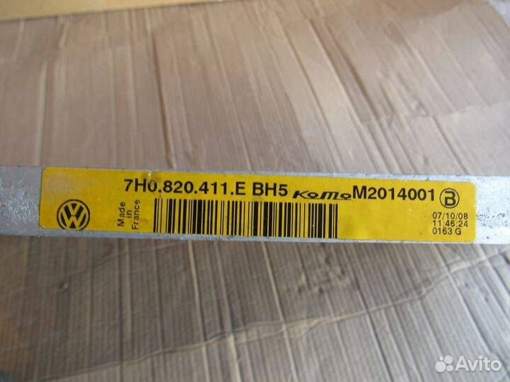 Радиатор кондиционера, Volkswagen Multivan T5 2008