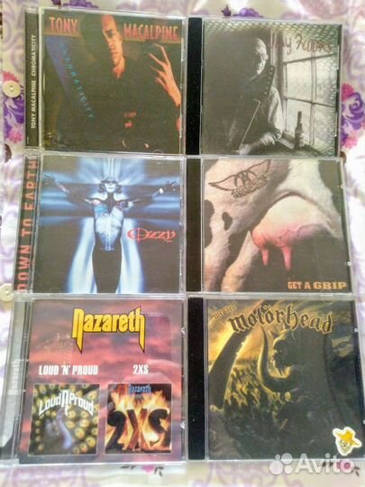 CD: Aerosmith, Nazareth, Ozzy, Dean Martin