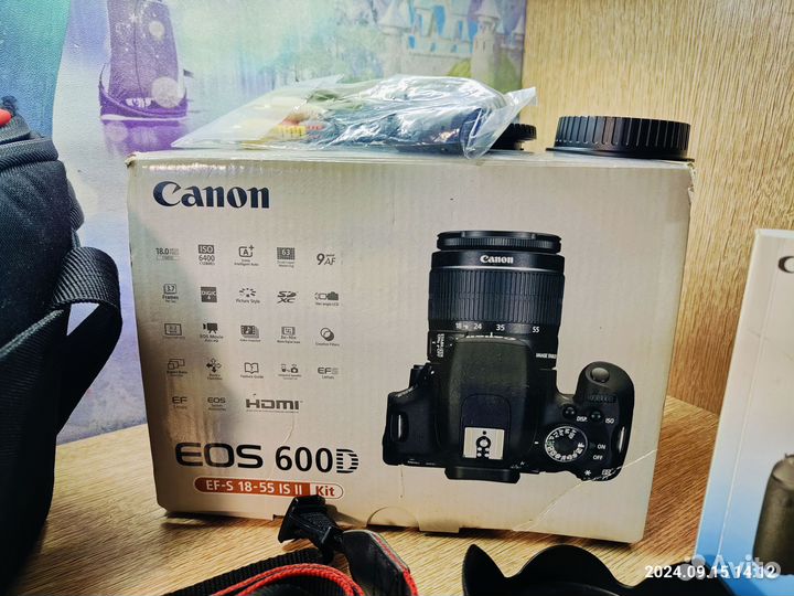 Canon EOS 600D Kit EF-S 18-55mm