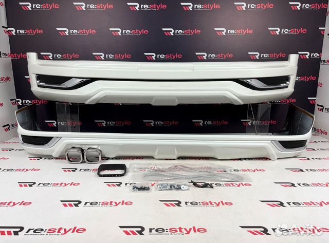 Обвес Toyota Land Cruiser 200 с 16г Белый K2331