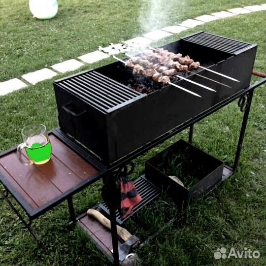 Гриль мангал барбекю новый дачный