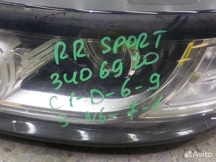 Фара левая Land Rover Range Rover Sport