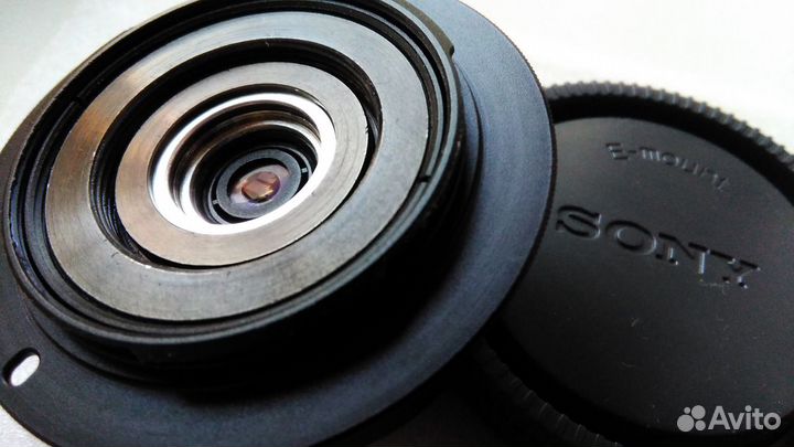 Ломографический Prakticar F26mm\f5,Адаптирован\NEX